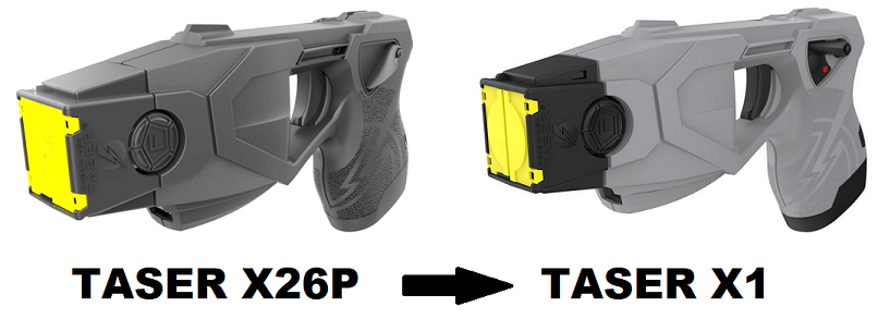 TASER X26P Replaced by the TASER X1
